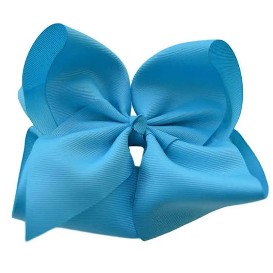 3in Solid Bow Turquoise