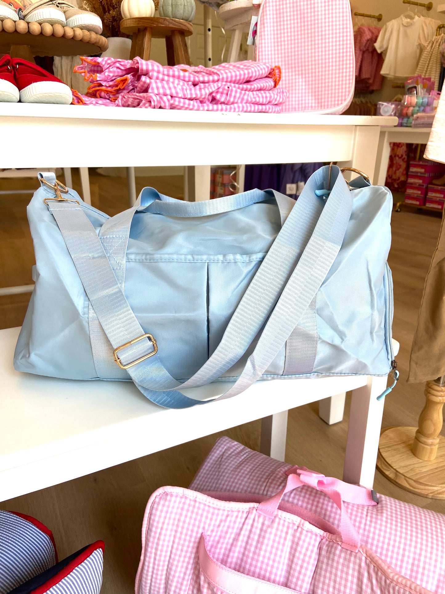 Girls Weekender Bag Blue