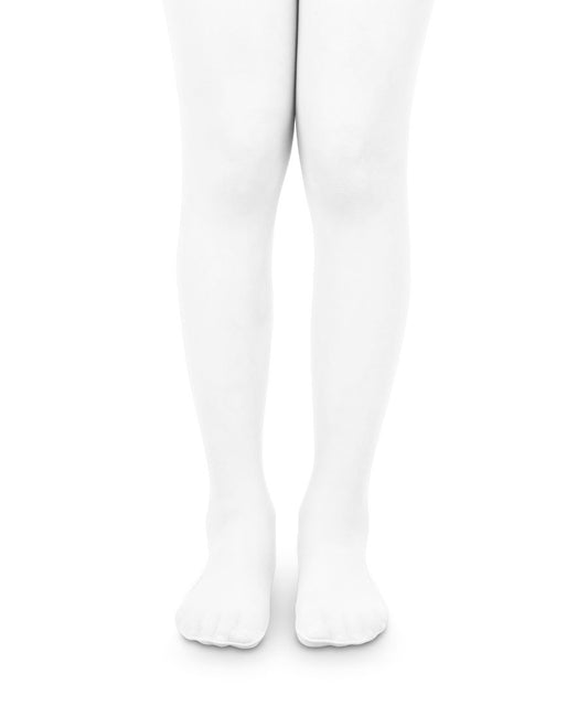 Jefferies Socks Jr. Miss Pantyhose 1 Pair White