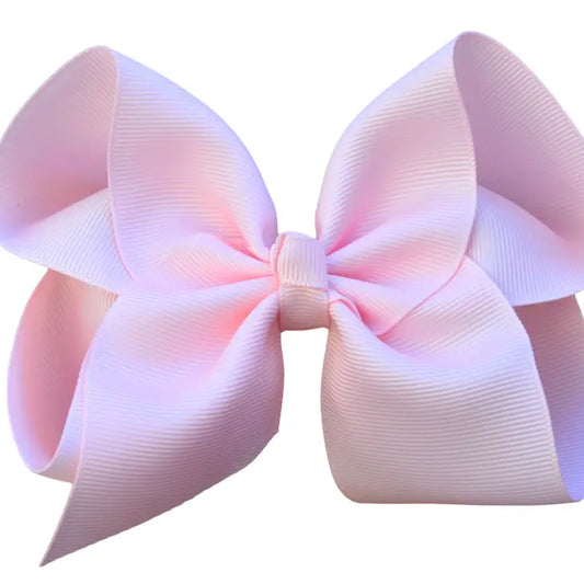 3in Solid Grosgrain Bow Light Pink