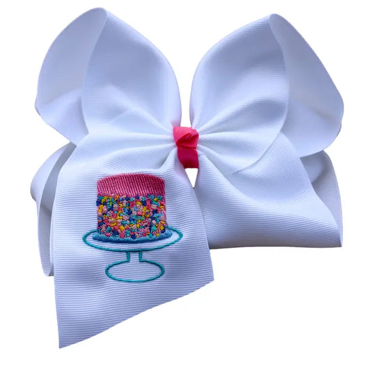 4in Confetti Cake Bow