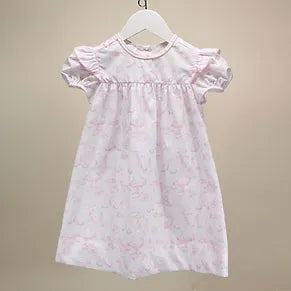 Toile Dress Pink